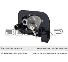 Кран ВАЗ-2108,УАЗ-3160,3163 отопителя керамика, LV0108, LUZAR